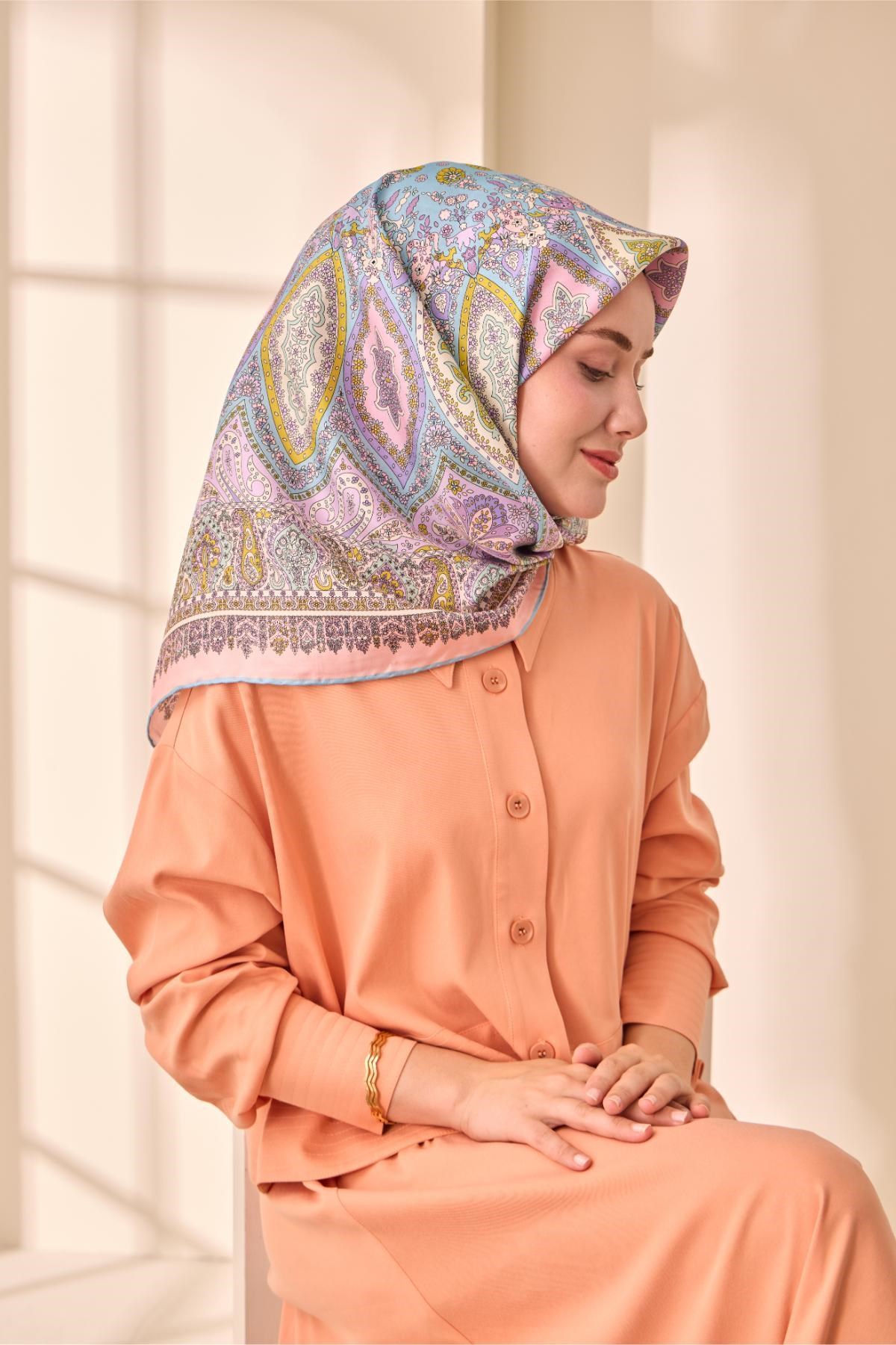 Silk Home Twill İpek Eşarp 11476-26