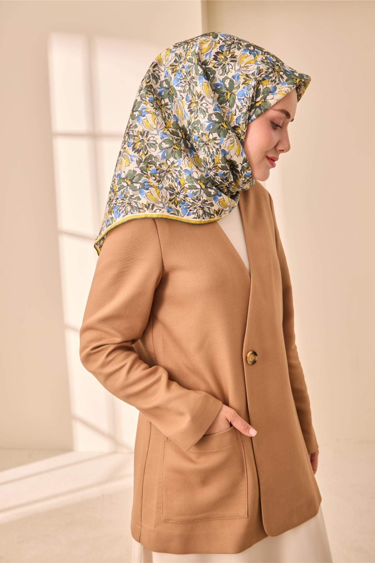 Silk Home Twill İpek Eşarp 11477-13