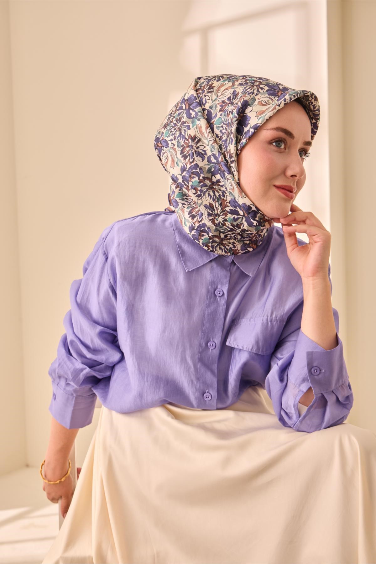 Silk Home Twill İpek Eşarp 11477-15