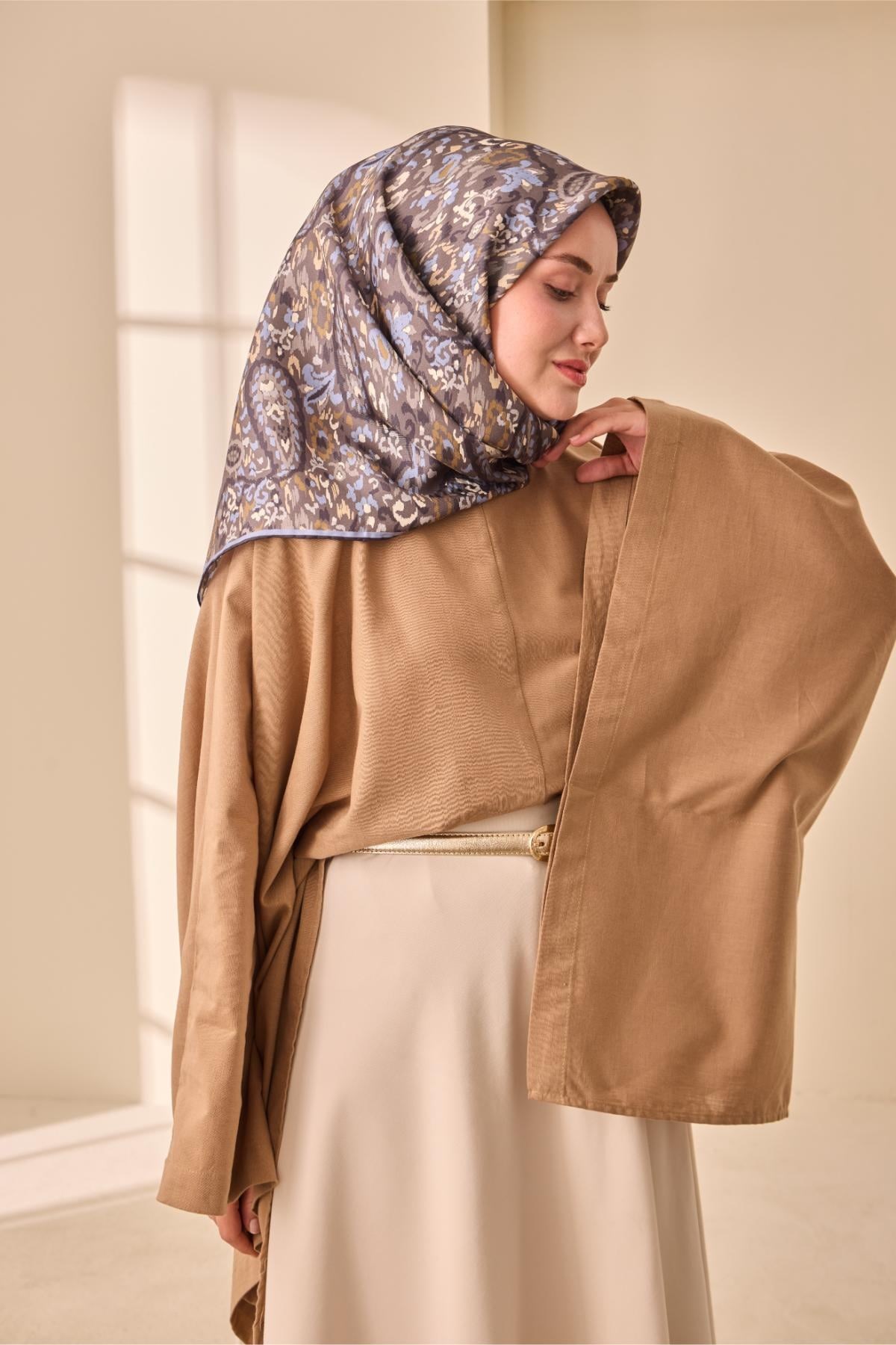 Silk Home Twill İpek Eşarp 11478-33