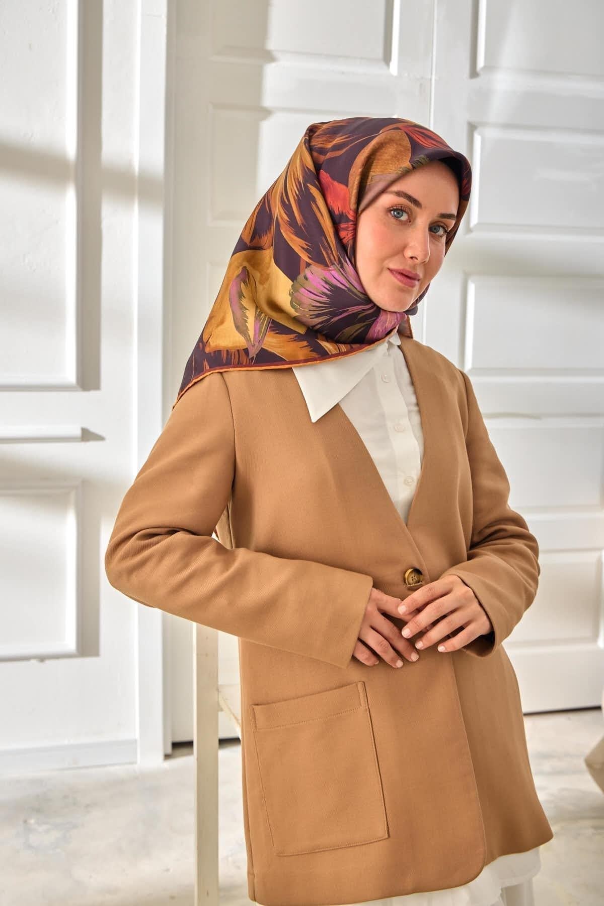 Silk Home Twill İpek Eşarp 11480-41