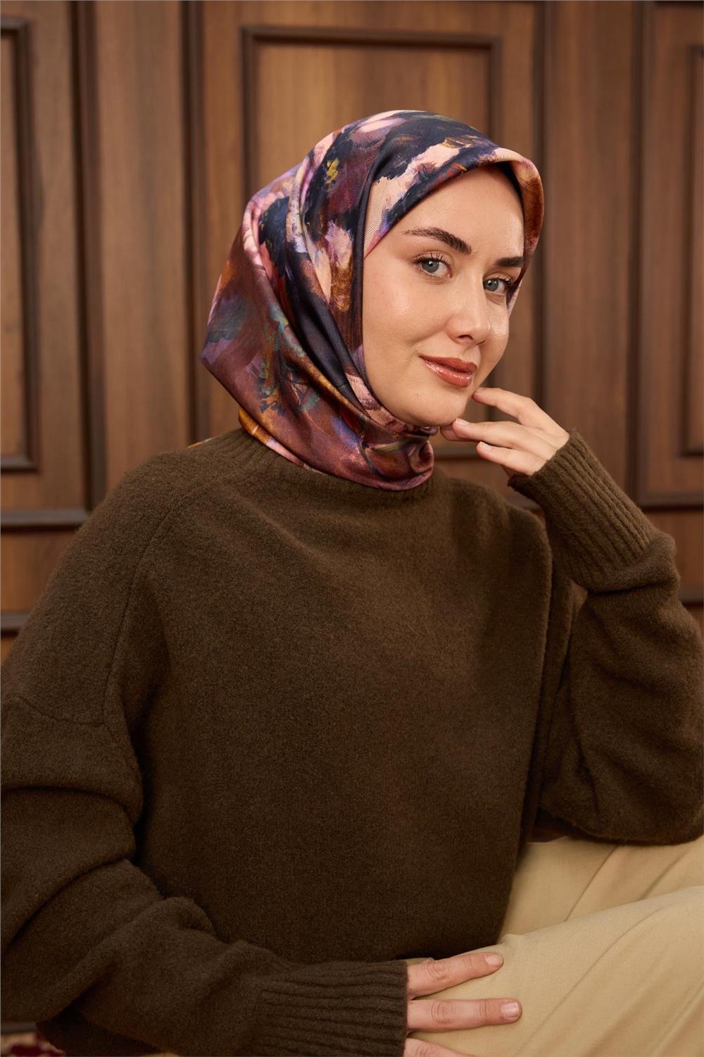 Silk Home Twill İpek Eşarp 11486-22