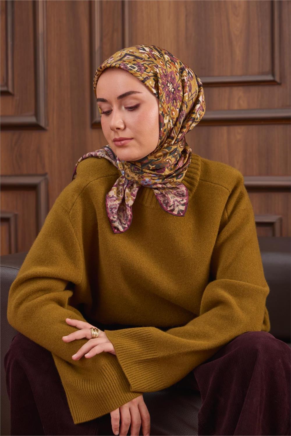 Silk Home Twill İpek Eşarp 11489-38