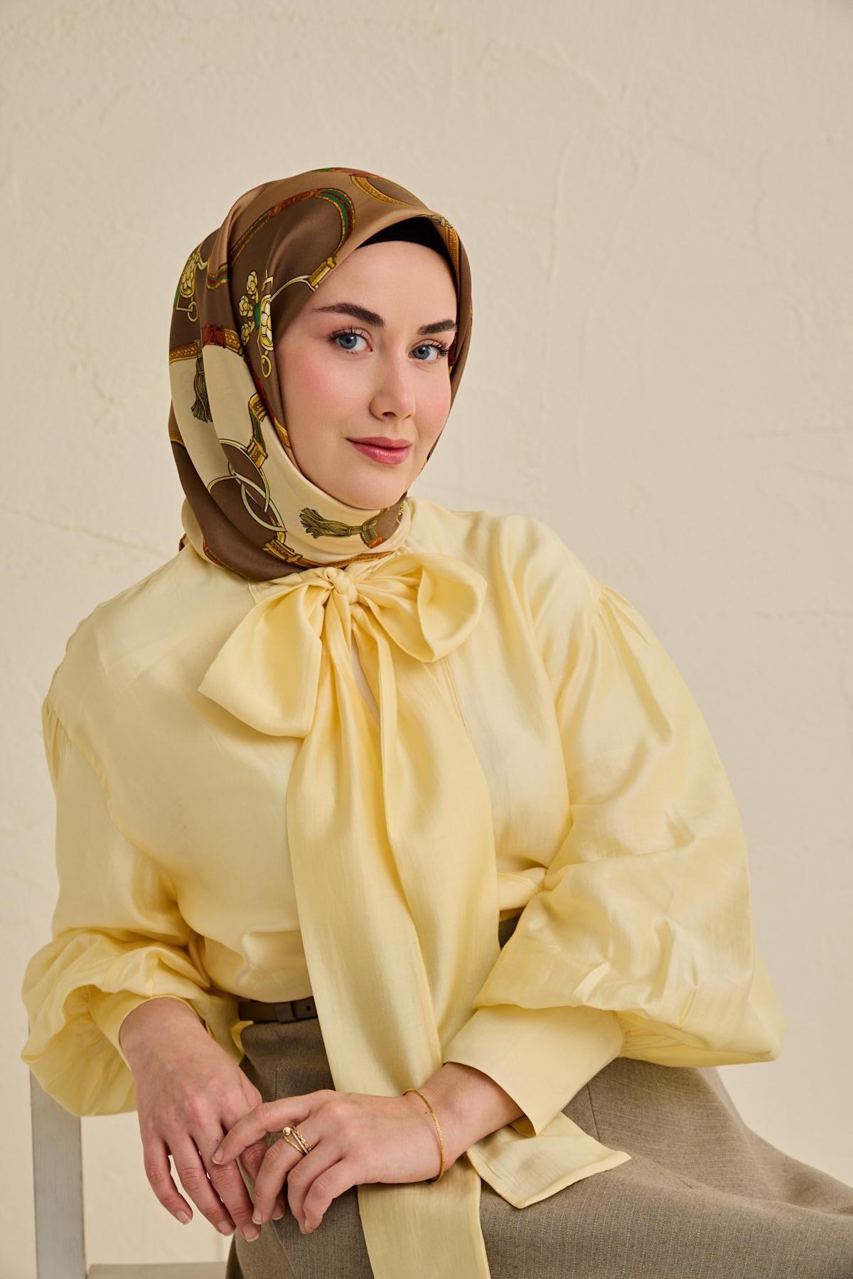 Silk Home Twill İpek Eşarp 11500-01