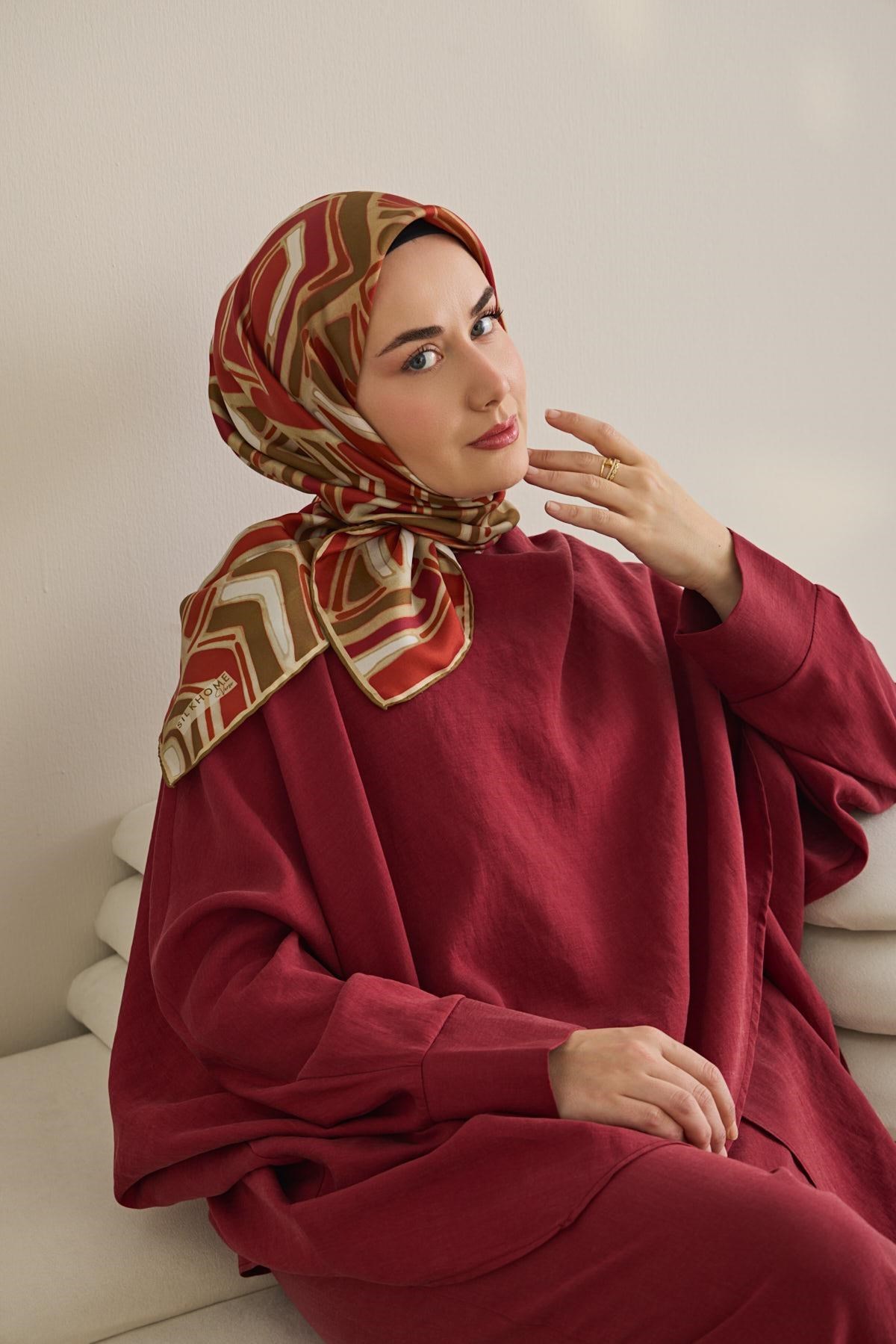 Silk Home Twill İpek Eşarp 11505-18