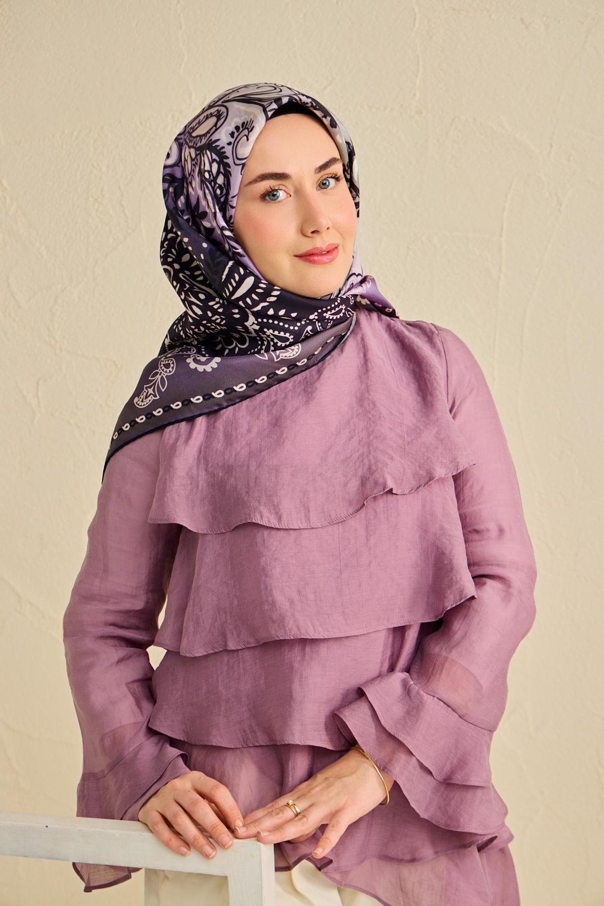 Silk Home Twill İpek Eşarp 11507-07