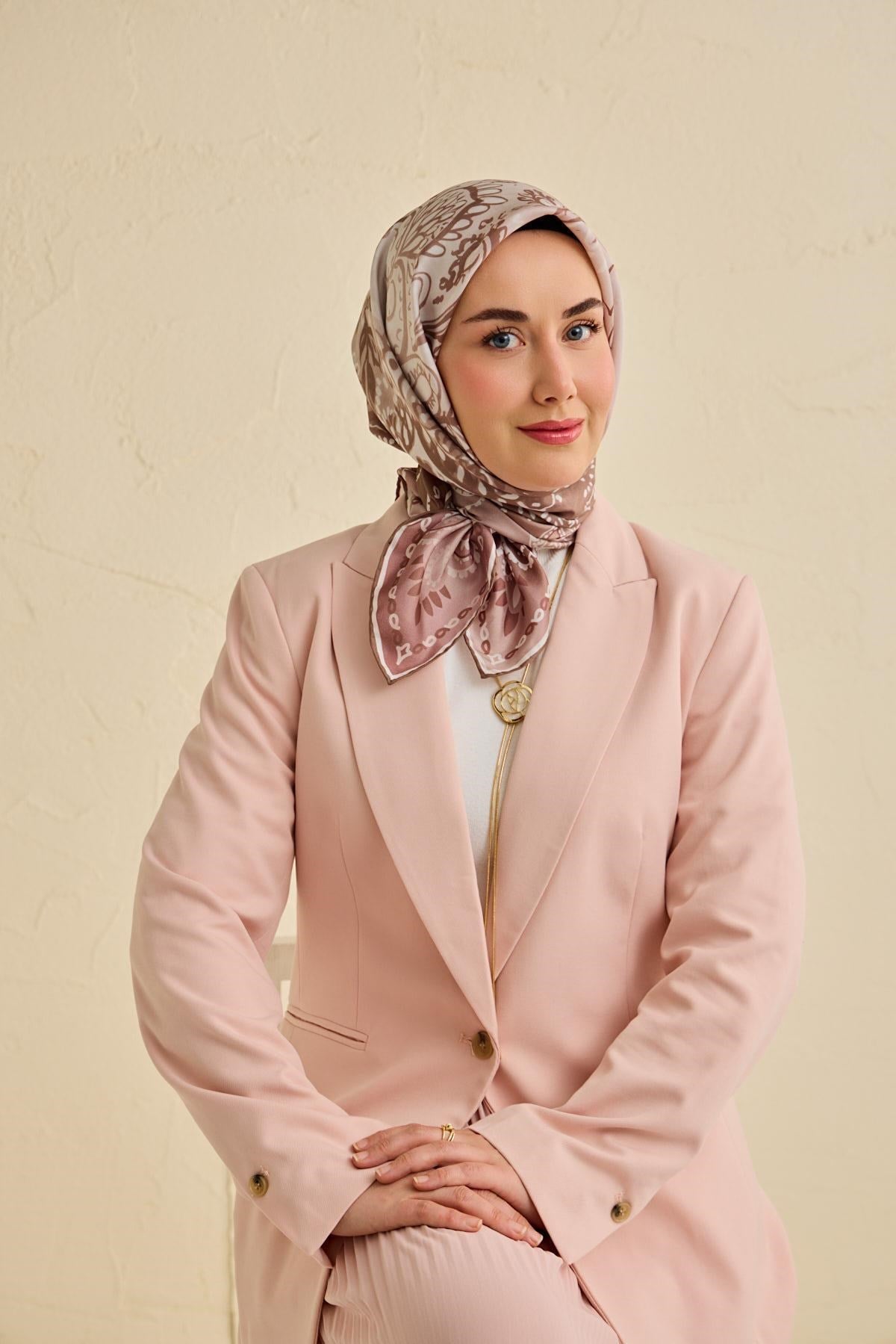 Silk Home Twill İpek Eşarp 11507-13