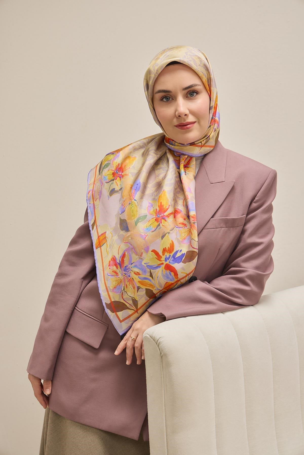 Silk Home Twill İpek Eşarp 11511-02