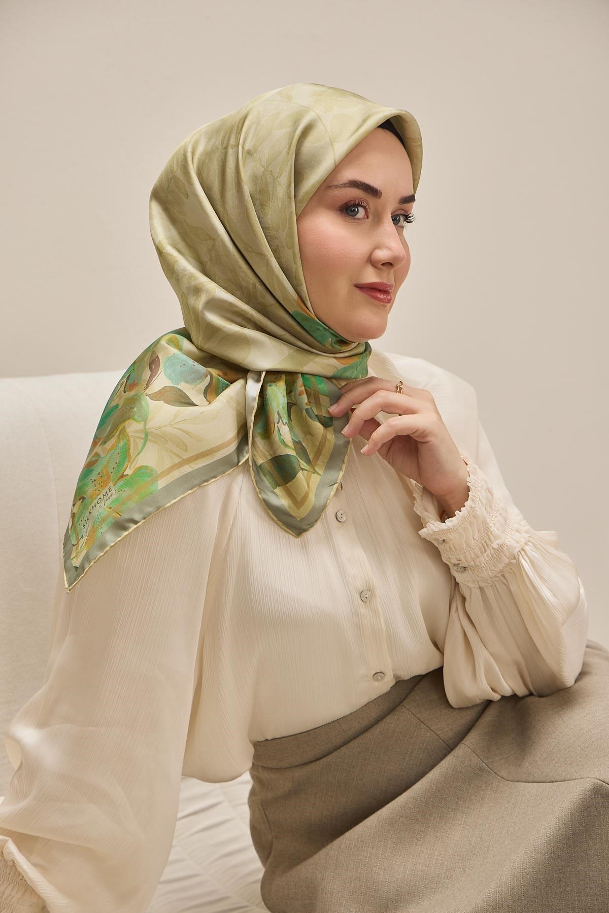 Silk Home Twill İpek Eşarp 11511-12