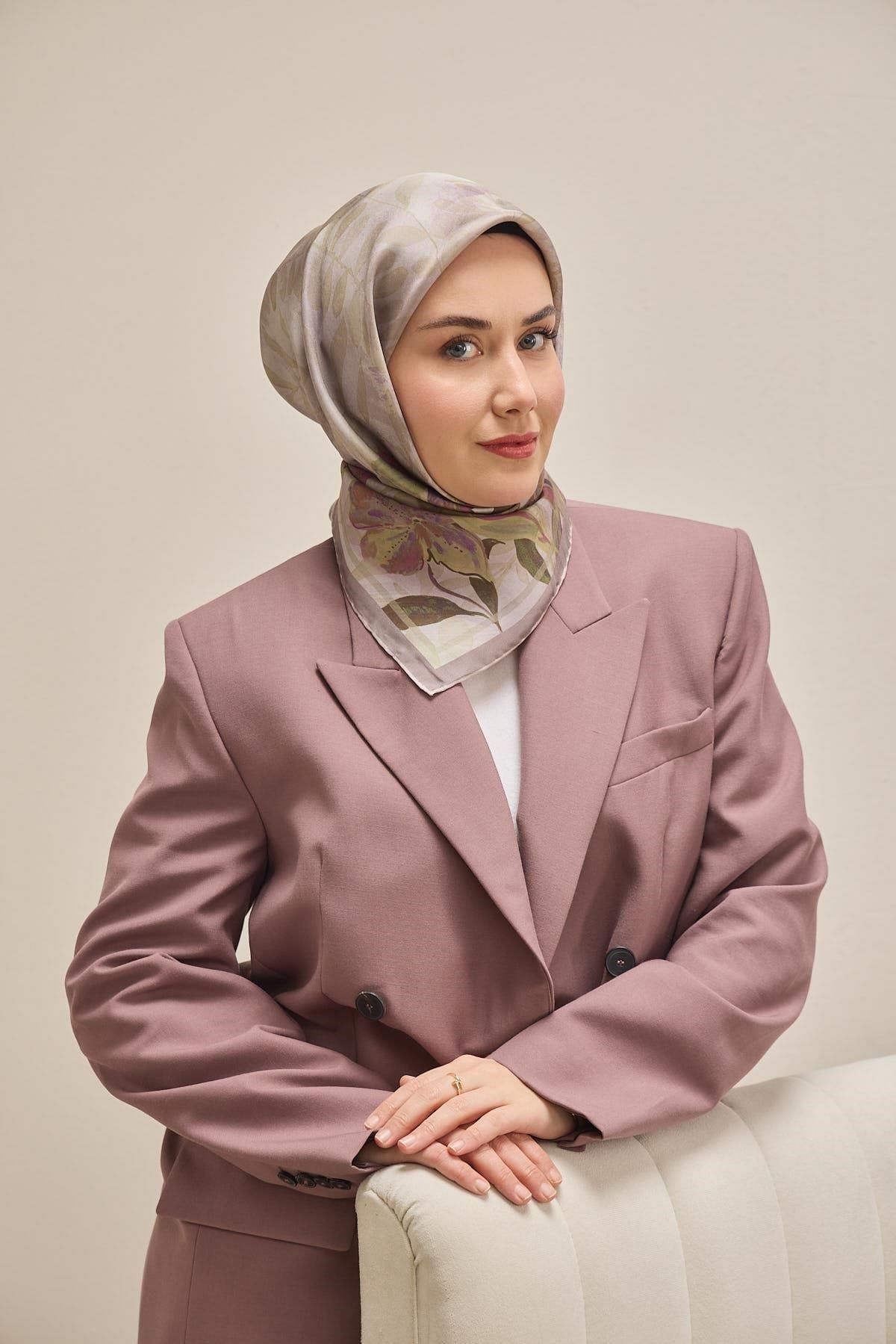 Silk Home Twill İpek Eşarp 11511-15