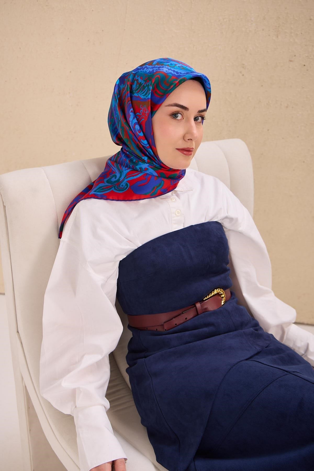 Silk Home Twill İpek Eşarp 11512-08