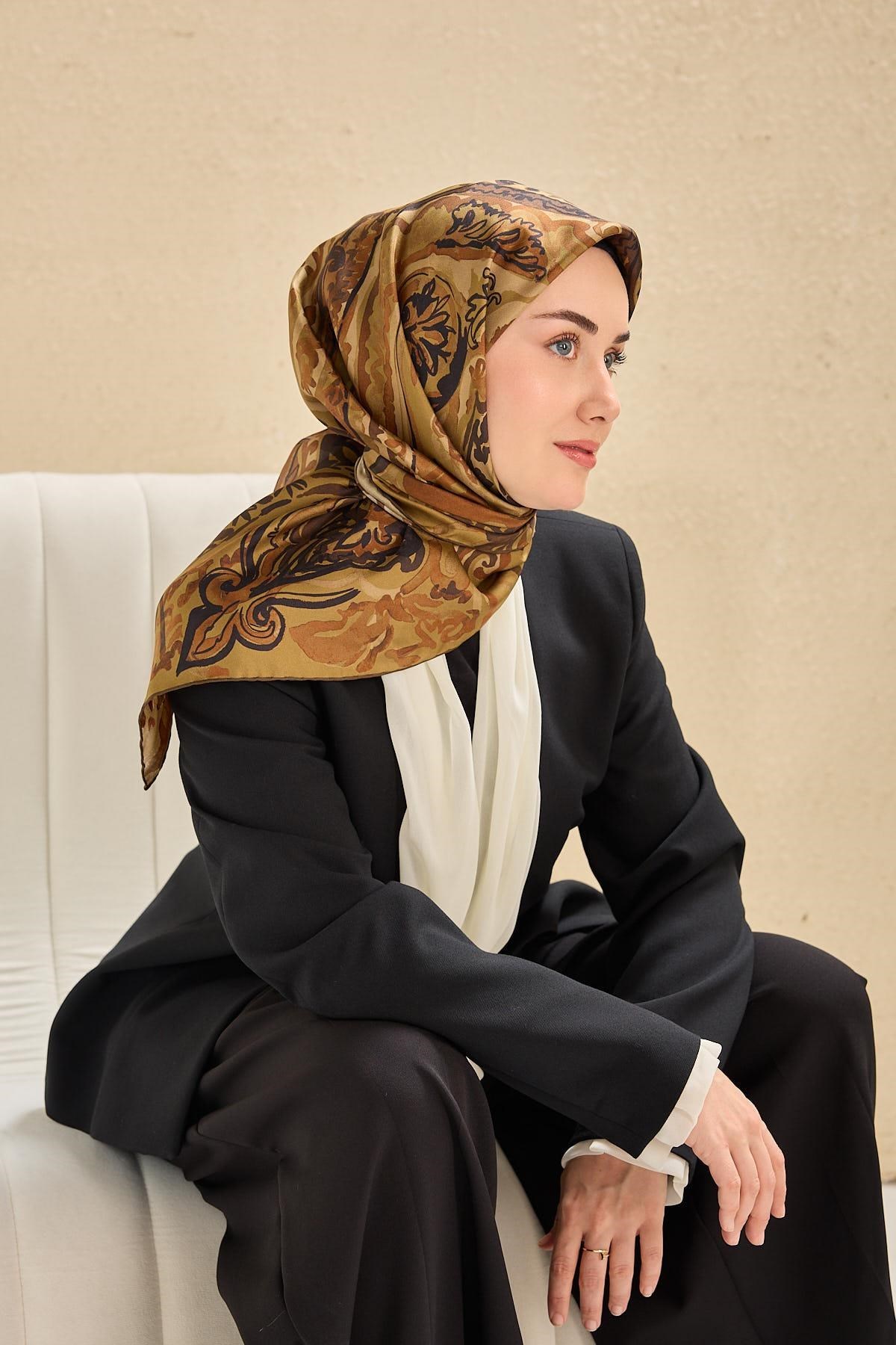Silk Home Twill İpek Eşarp 11512-25