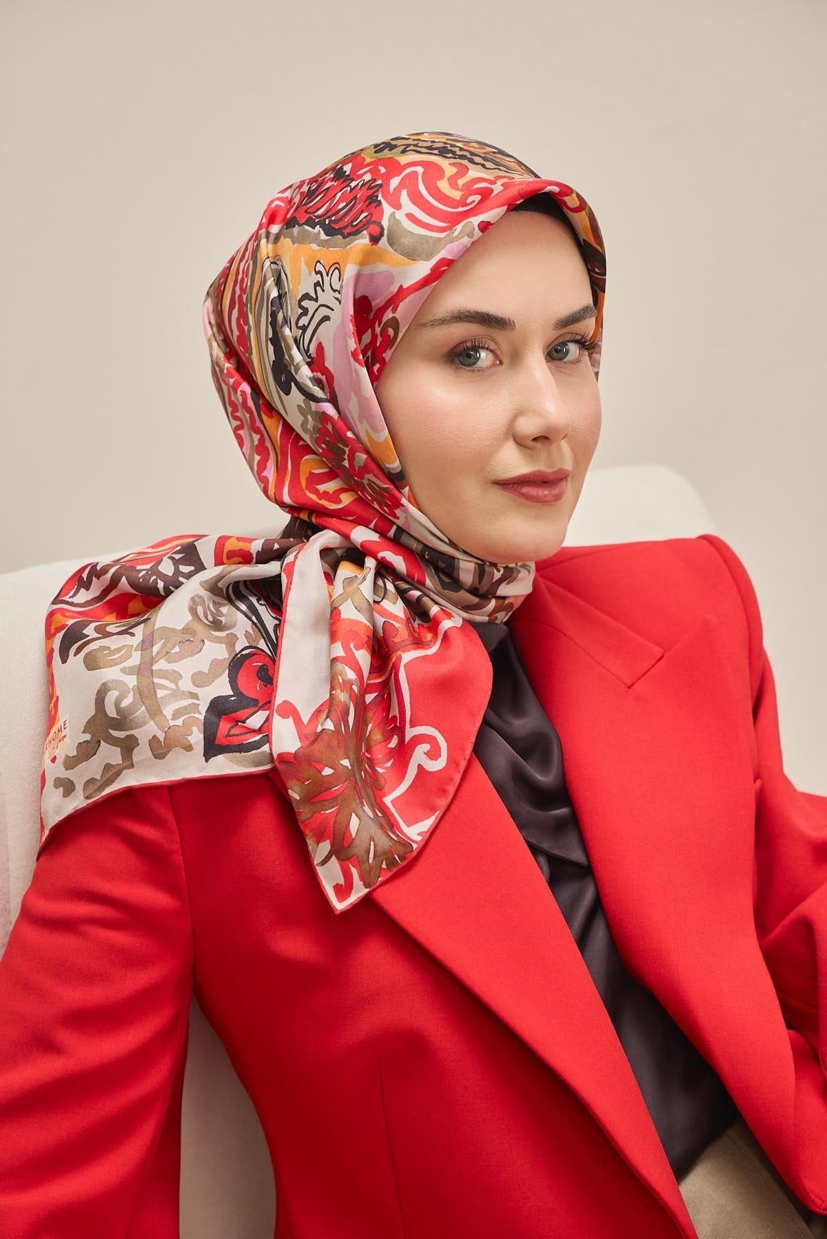 Silk Home Twill İpek Eşarp 11512-27