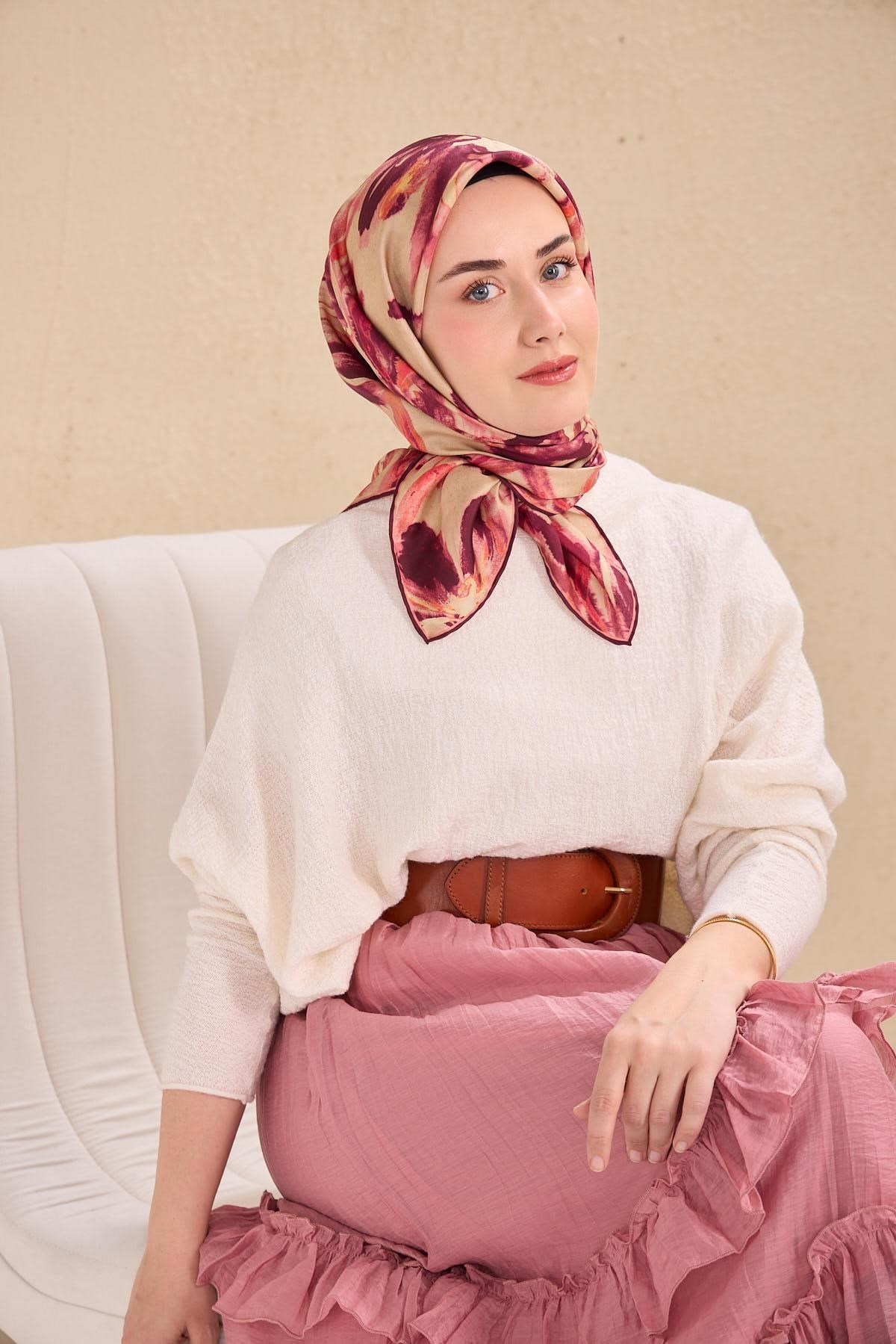 Silk Home Twill İpek Eşarp 11513-17