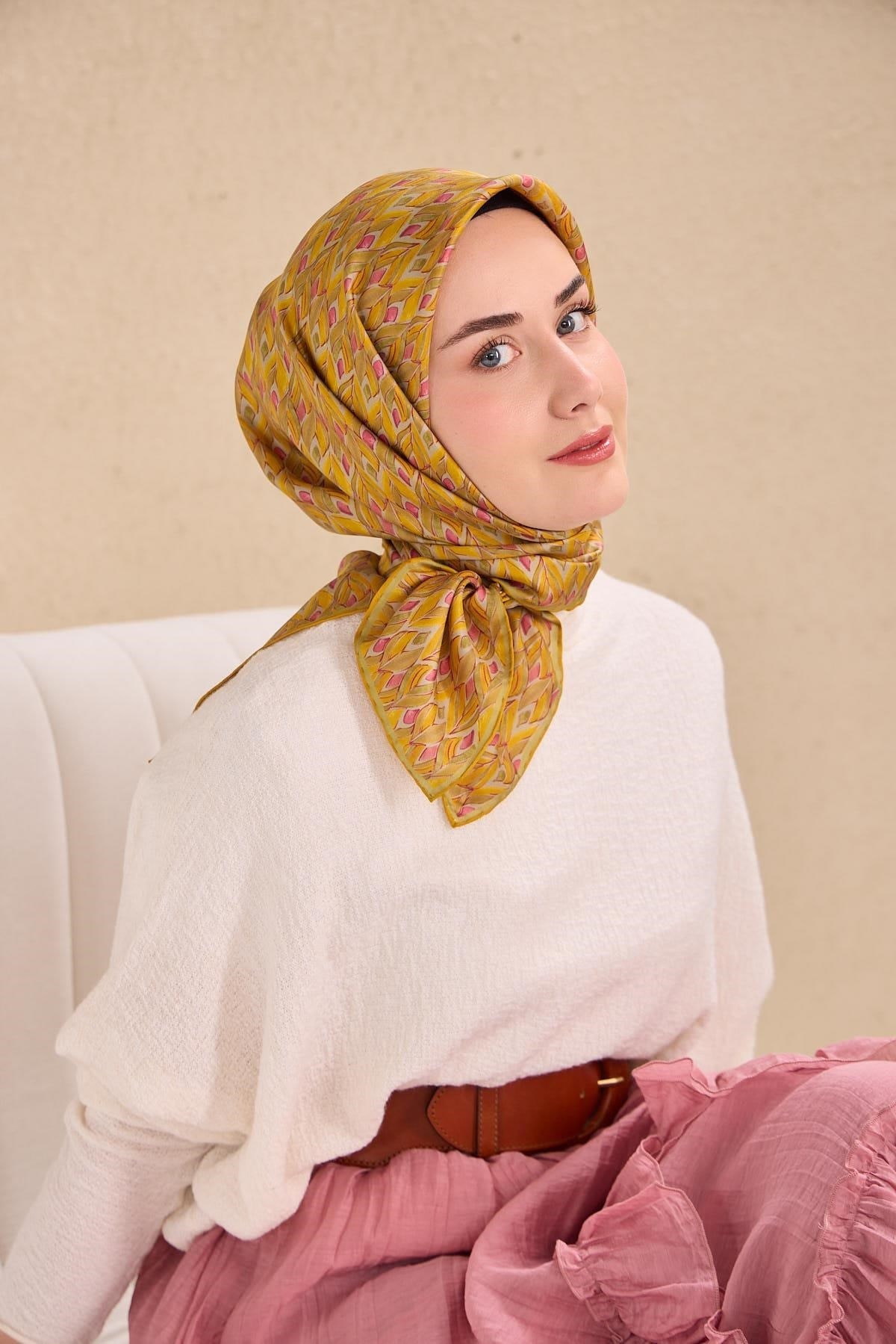 Silk Home Twill İpek Eşarp 11516-16