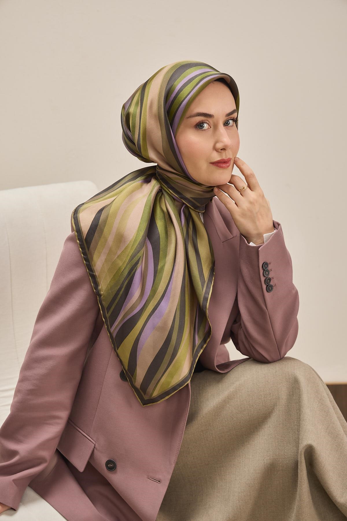 Silk Home Twill İpek Eşarp 11517-23