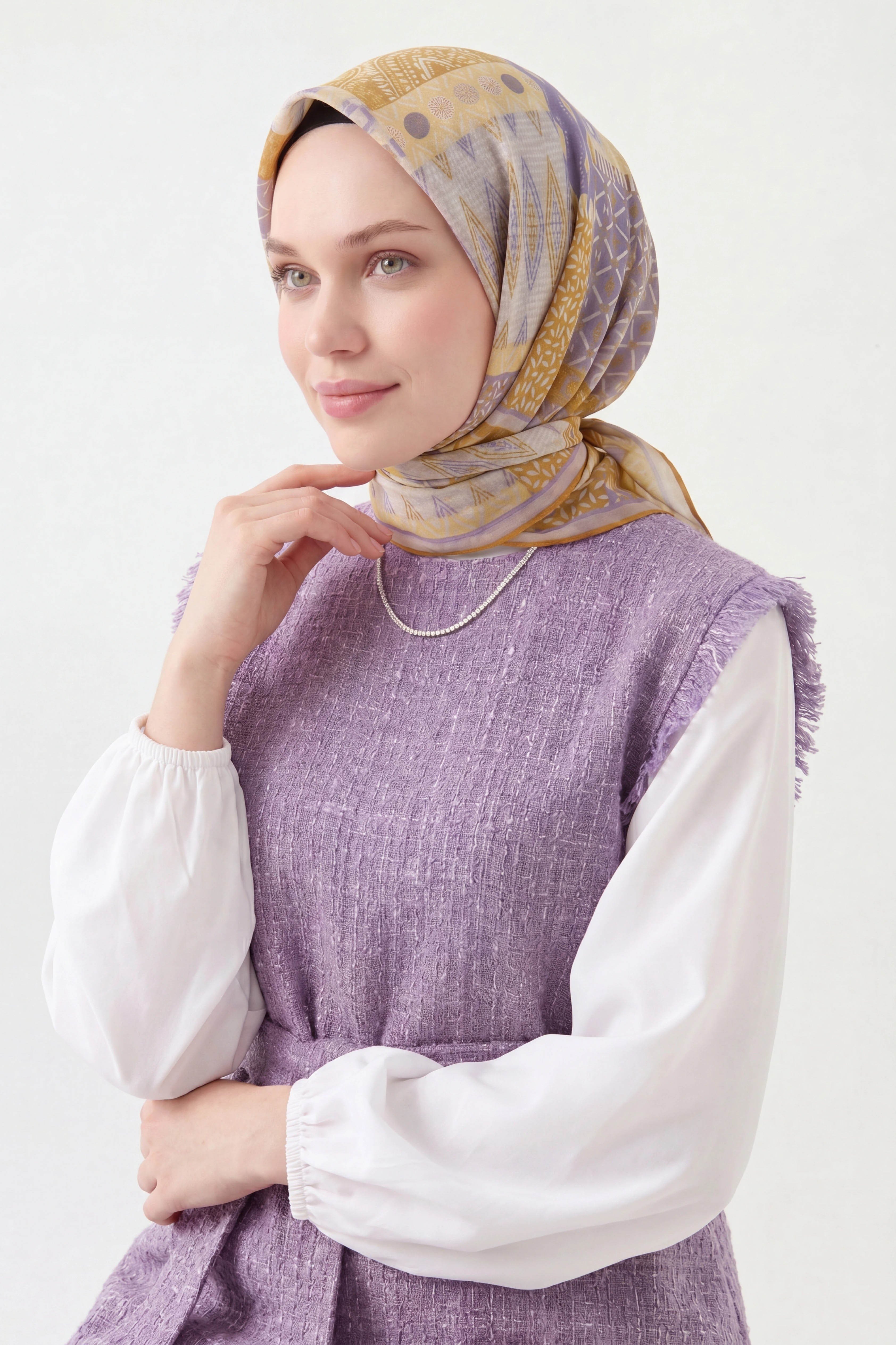 Soft Eşarp Authentic Gold
