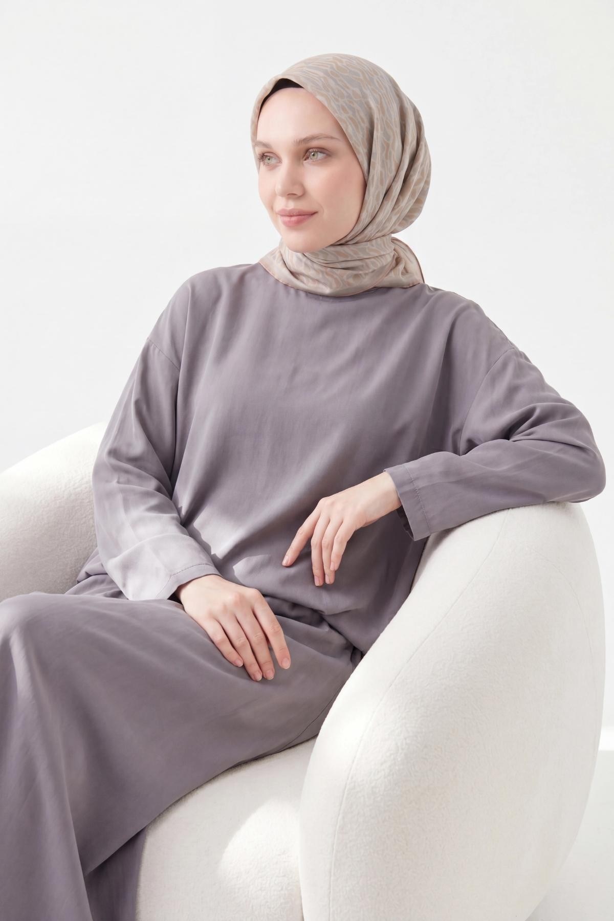 Soft Eşarp Flow Lila