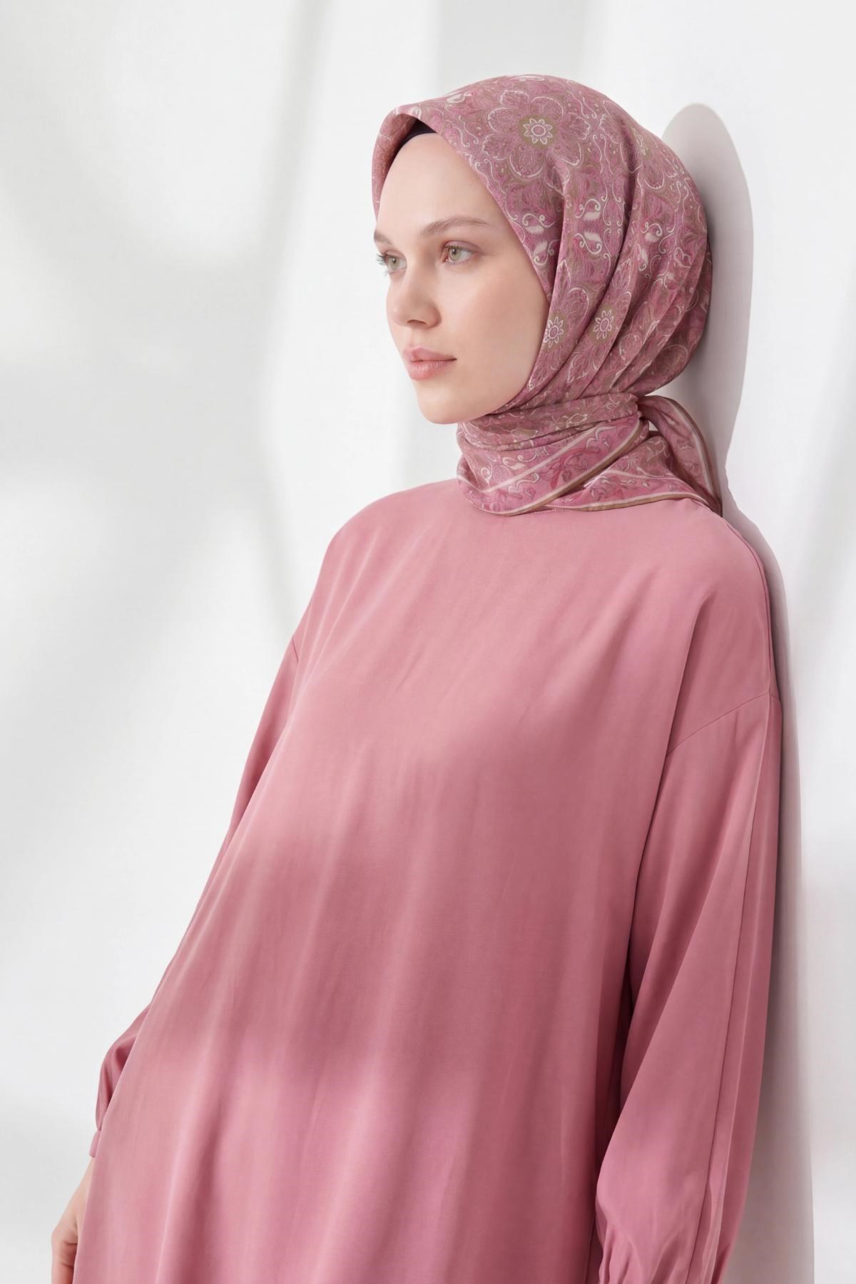 Soft Eşarp Fuşya 90x90
