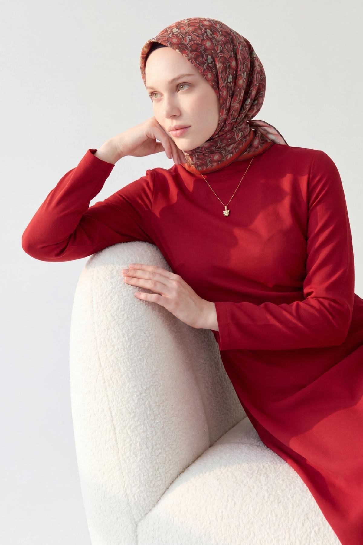 Soft Eşarp Garden Narçiçeği 90x90
