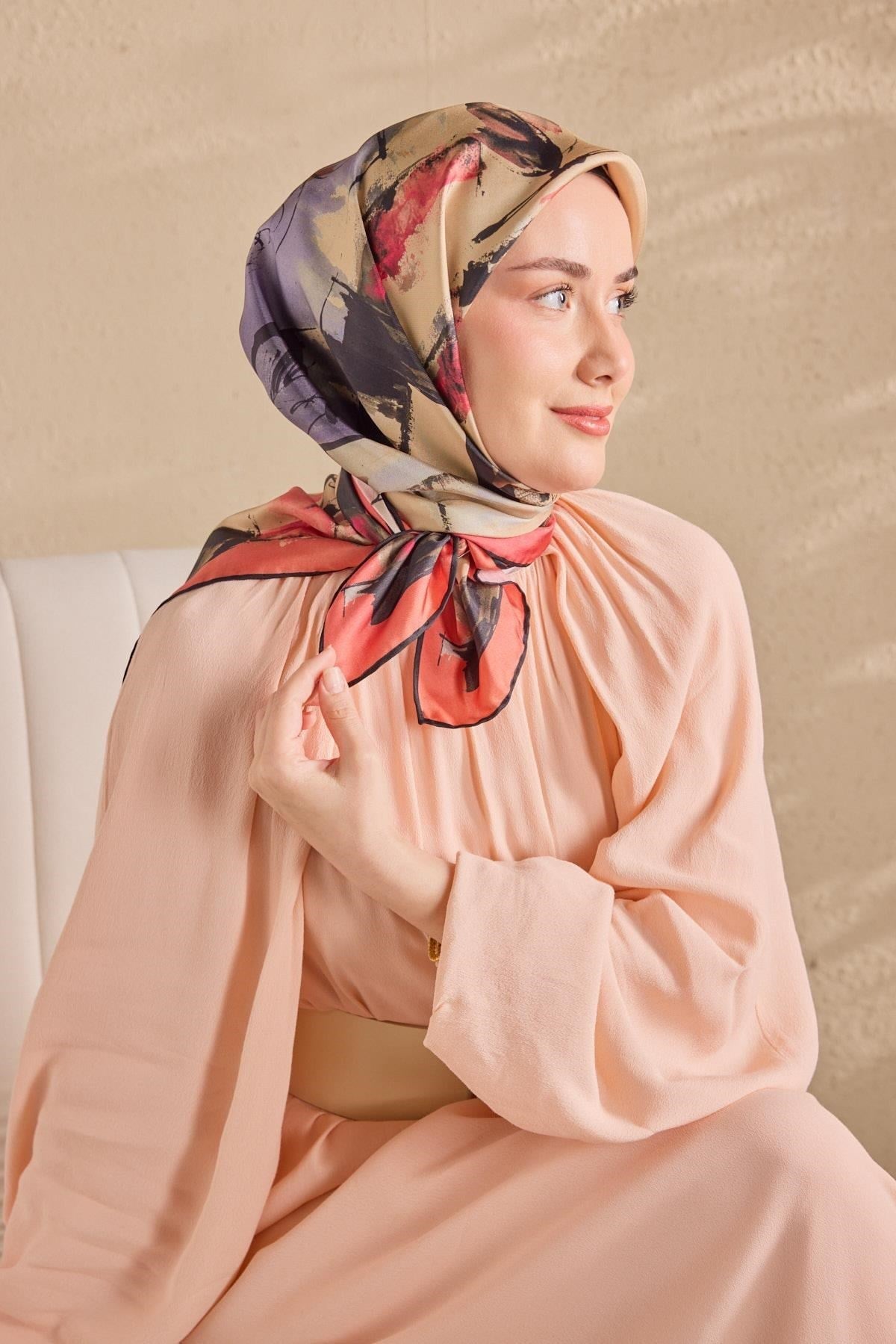 Twill İpek Signature Bej 90x90