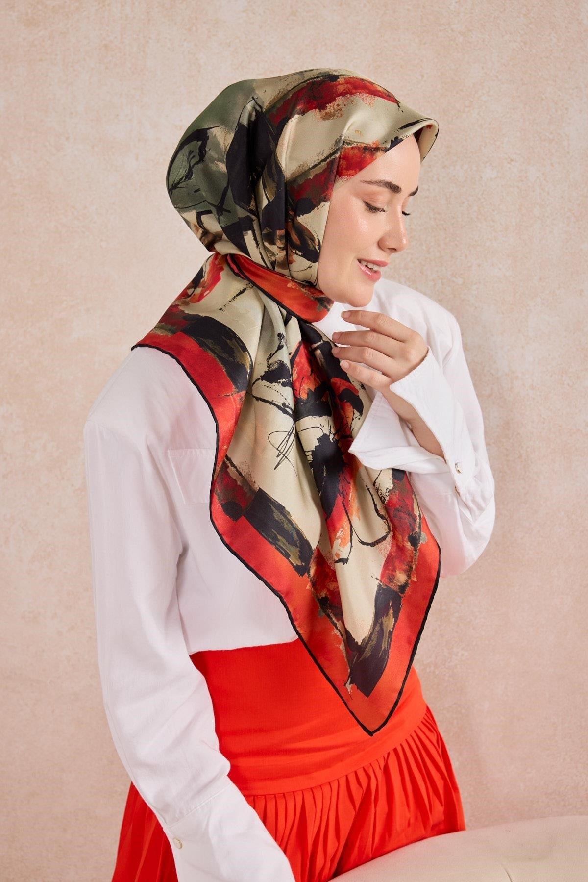 Twill İpek Signature Kırmızı 90x90