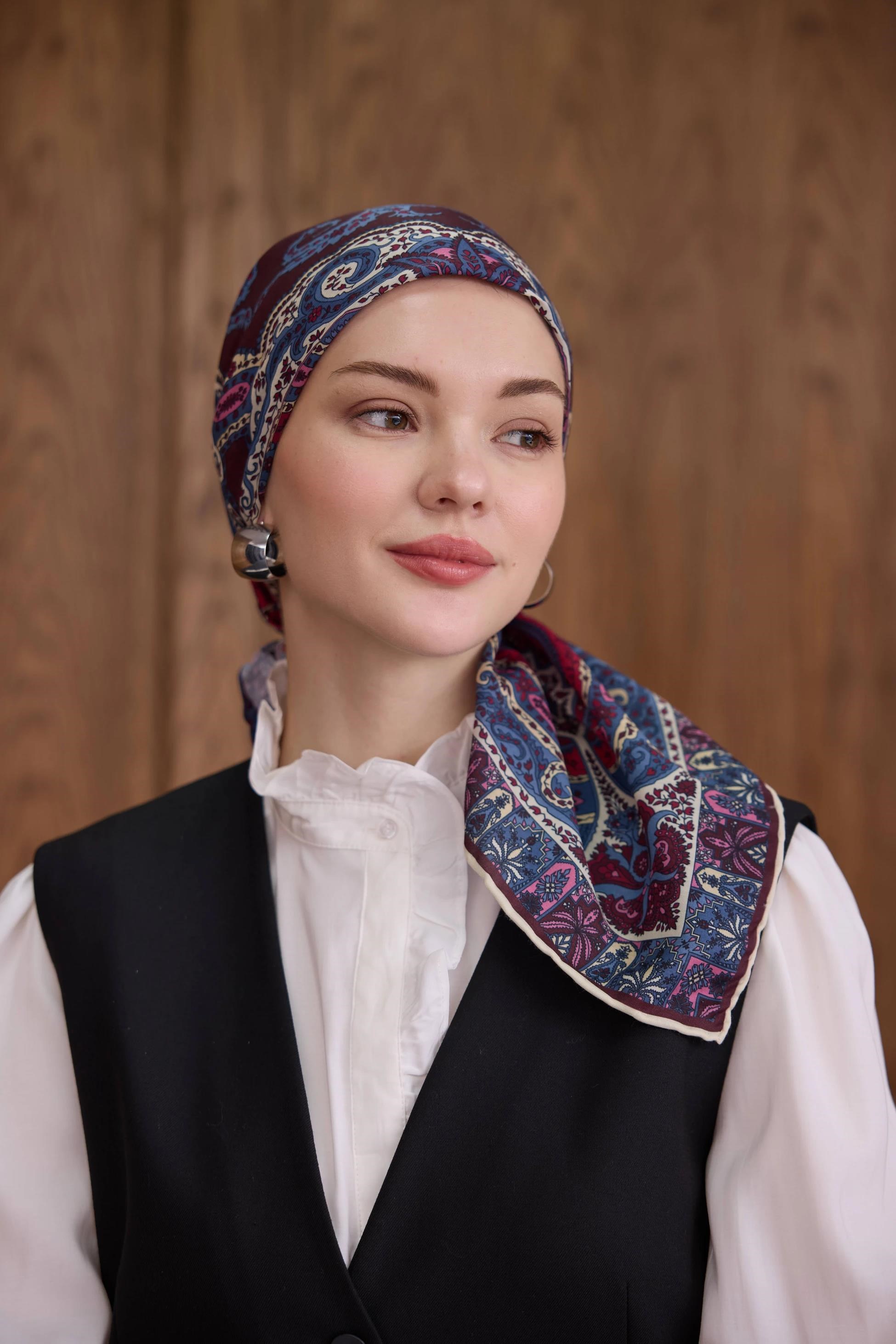 Winter Bloom Soft Eşarp 1241