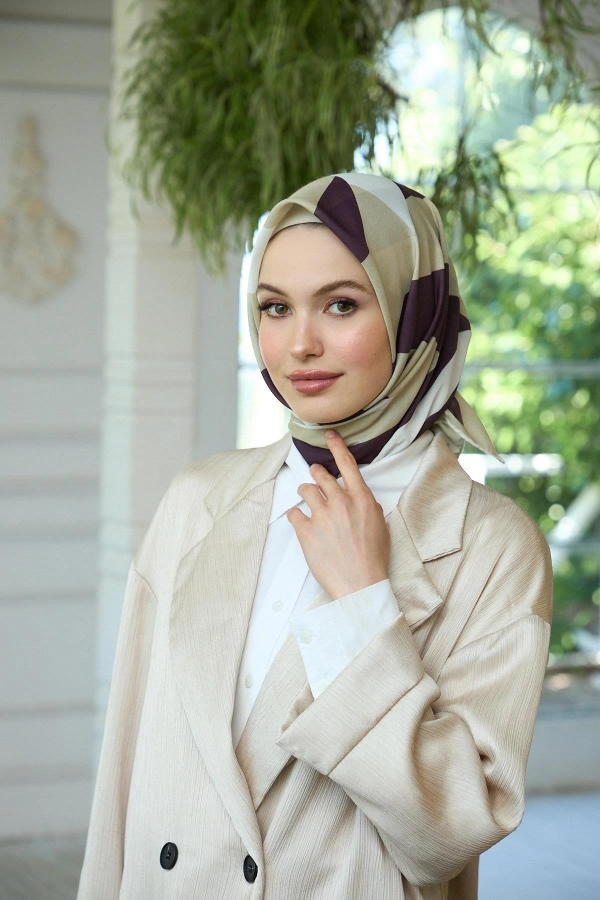 Yaz Işıltısı Koleksiyonu Soft Eşarp Bitter Vizon Krem 1186-06