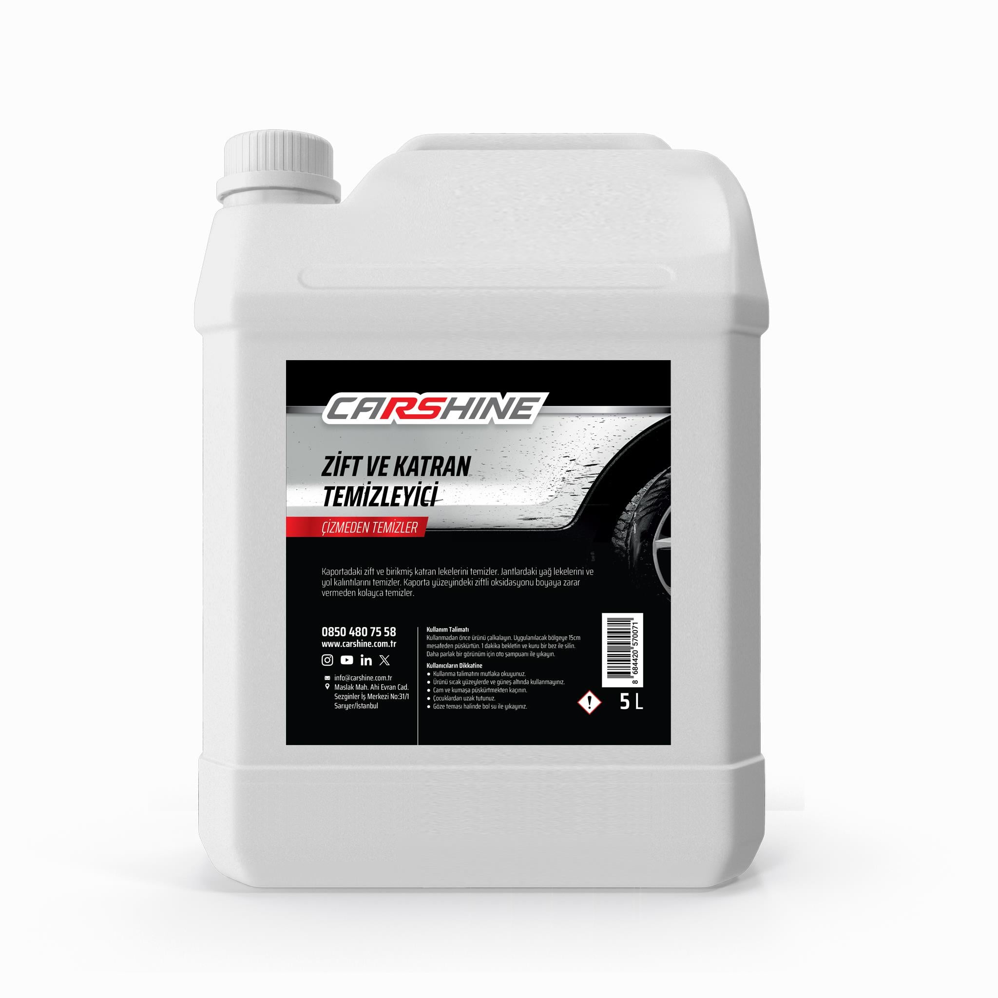 Carshine Zift & Katran Temizleyici 5L