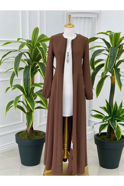 16 Parça Pardesü 4041-Kahverengi