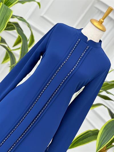 3 Pile Şerit Tunik 735 T-24 Saks