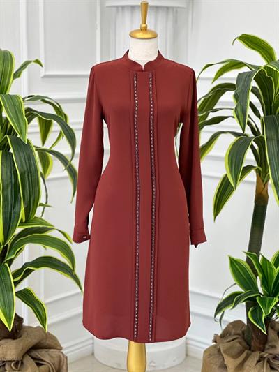 3 Pile Şerit Tunik 735 T-24 Taba