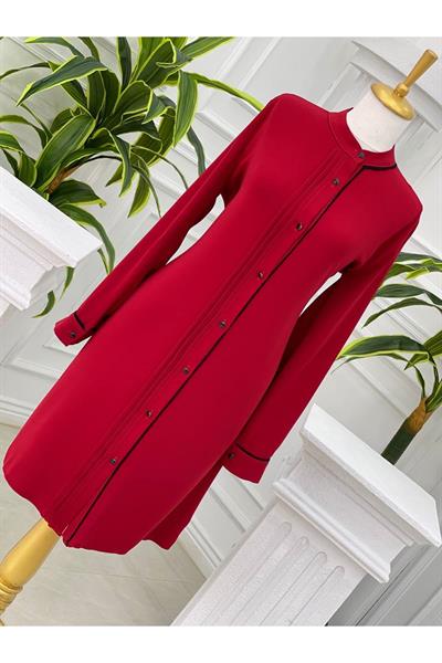 3 Pili Anne Tunik 5250 Kırmızı