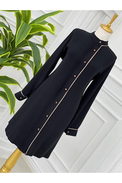 3 Pili Anne Tunik 5250 Siyah