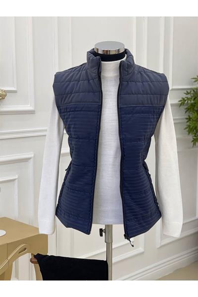 3D Erkek Yelek Lacivert