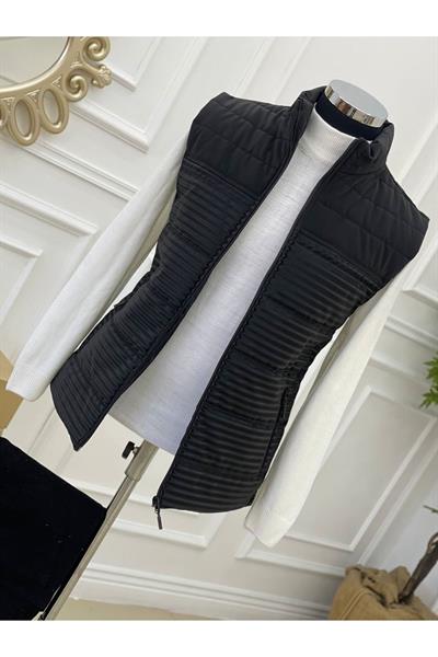 3D Erkek Yelek Siyah