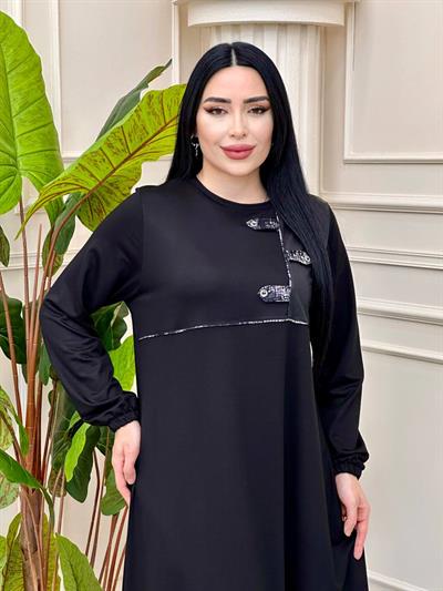 Apolet Detay Anne Elbise 9145 t-24 Siyah