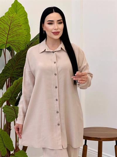 Arkası Taş İşleme Spor Takım 7036 Bej