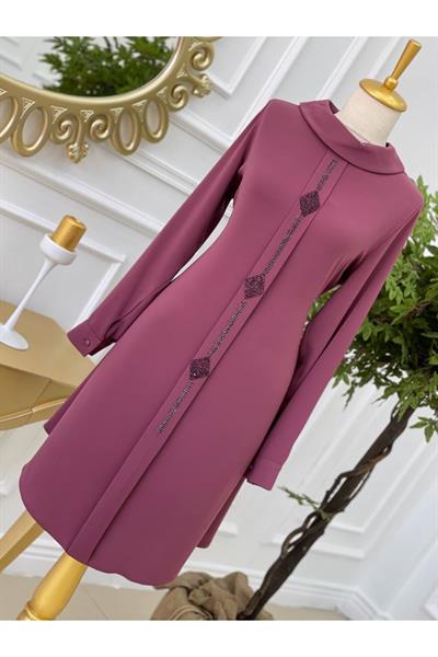 Baklava Taş Tunik 579 Rose