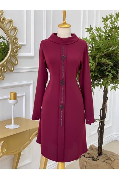 Baklava Taş Tunik 579 Vişne