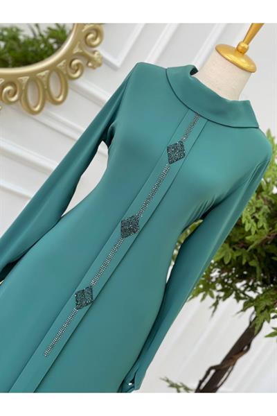 Baklava Taş Tunik 579 Yeşil