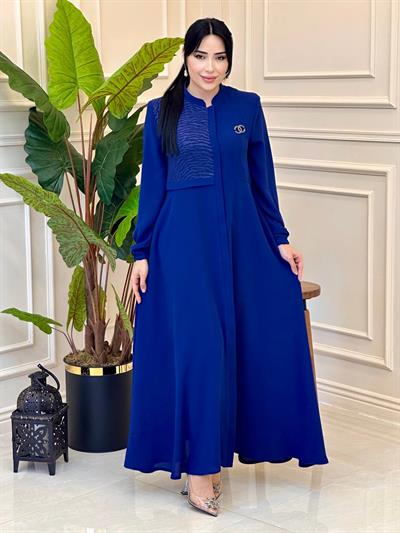 Baskılı Mevlana Pardesü 8212 f025 Saks