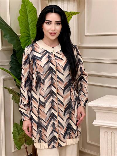 Batik Desen İkili Takım 2203 T-24 Haki