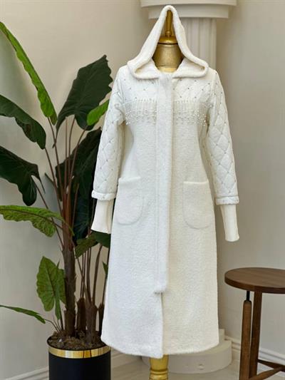 Boncuk Detay Angora Kaban 2920 T-25 Ekru