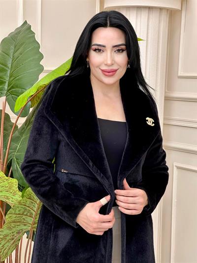 Broş Detay Angora Kaban 0294 t-24 Siyah