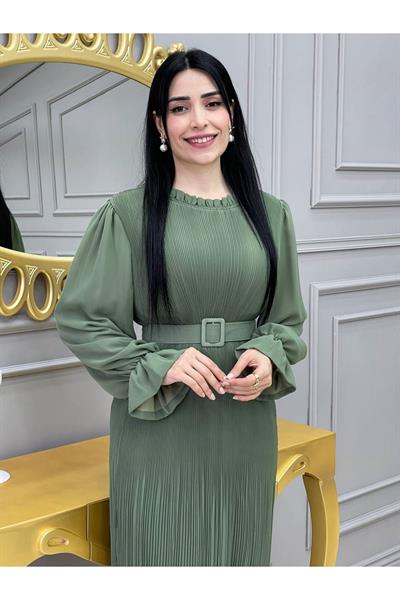 Bürümçük Elbise 3343 Haki