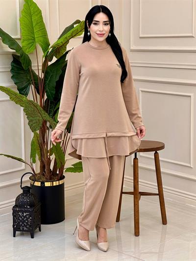 Büzğü Detay Modal Takım 5526 t025 Camel