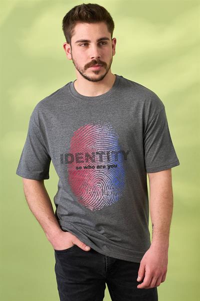 Carlino Tshirt 3521 Antrasit