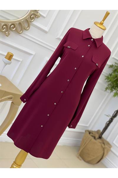 Cep Kapak Tunik 643 Bordo