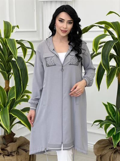 Cep Taşlı Giy Çık 1051 T-24 Gri